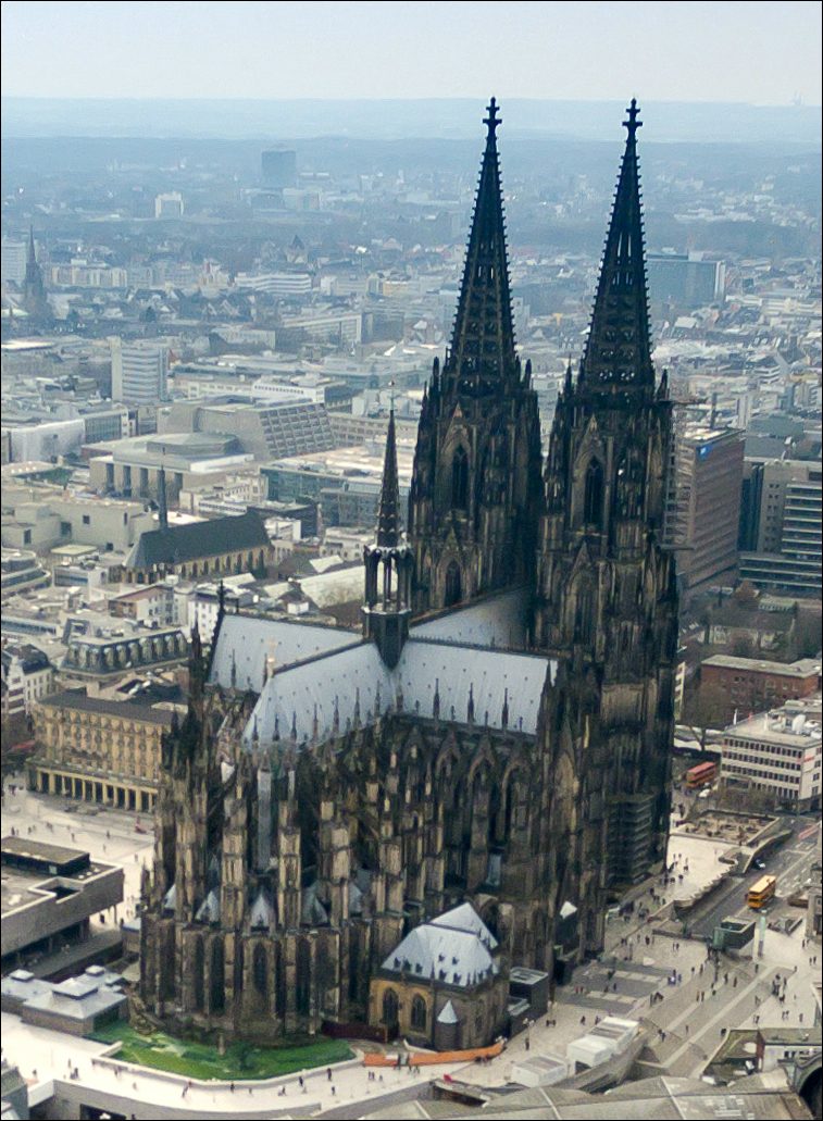 Cologne Cathedral (Kolner Dom) on the Rhine